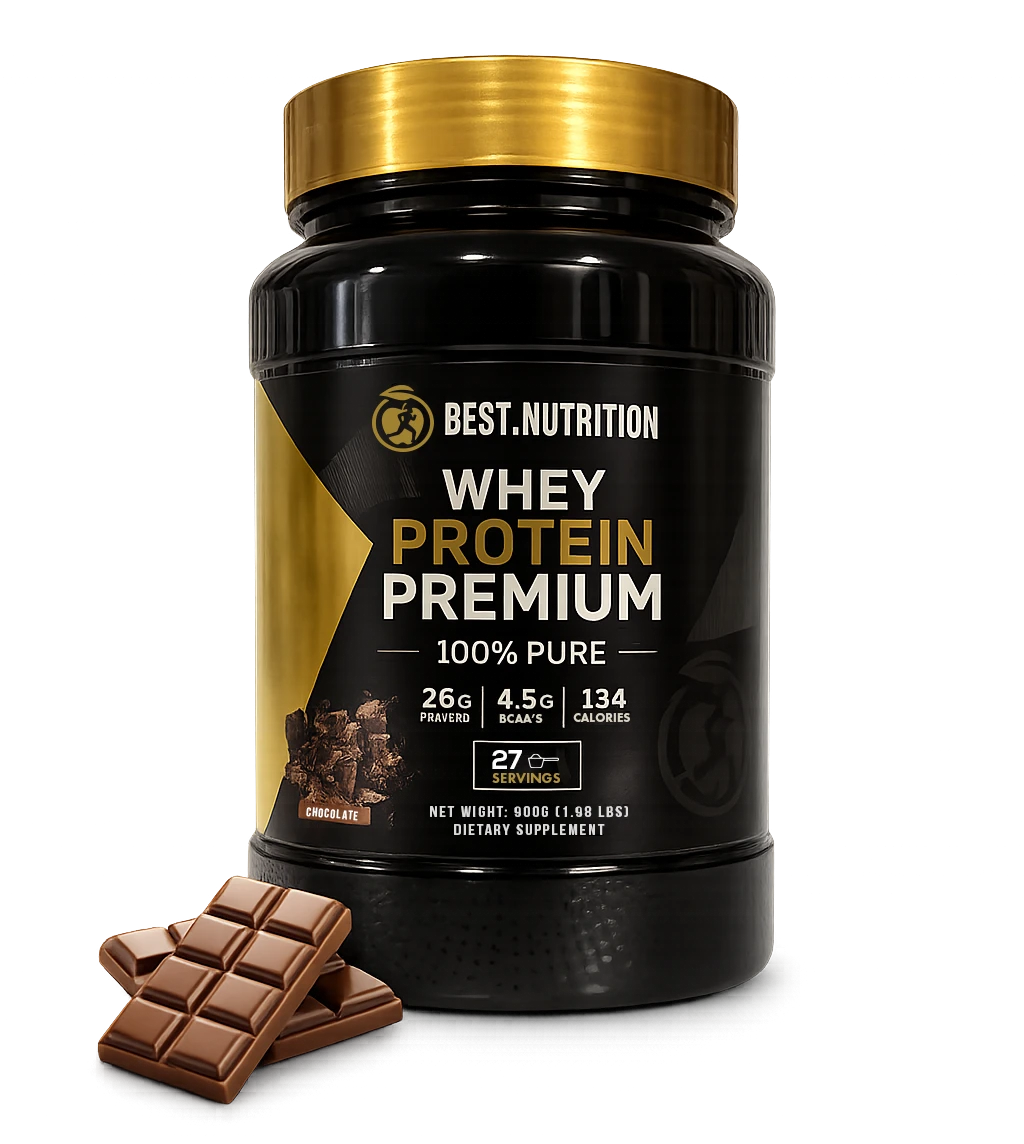 Whey protein premium 100% pure, sabor chocolate