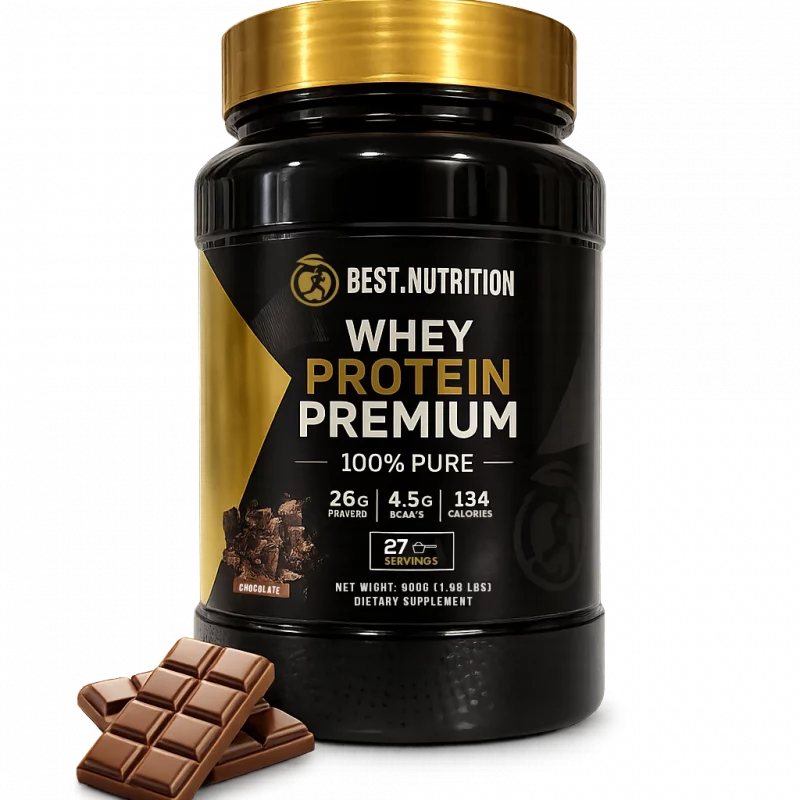Whey protein premium 100% pure, sabor chocolate