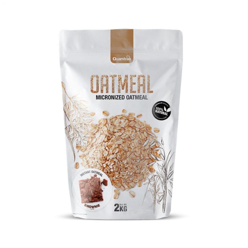 Harina de avena 2kg Quamtrax
